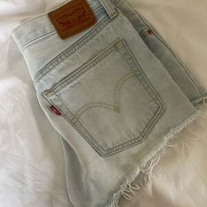 LEVI’S 501 Light Denim Shorts WAIST 26
